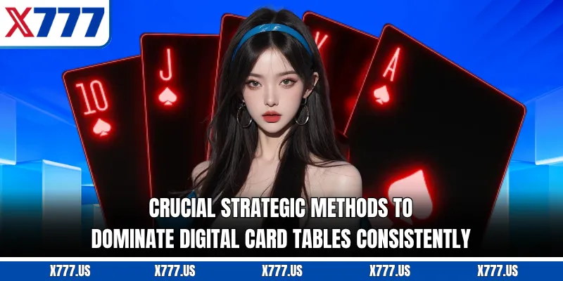 Crucial strategic methods to dominate digital card tables consistently